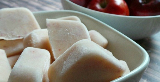 Your Dog Will Love Cooling Down With These Easy To Make Frozen Apple Treats!