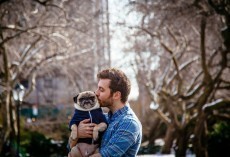 Man Shows Everyone How Much He Adores His Pug by Doing This Remarkable Gesture