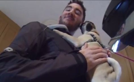 Daddy and Pug